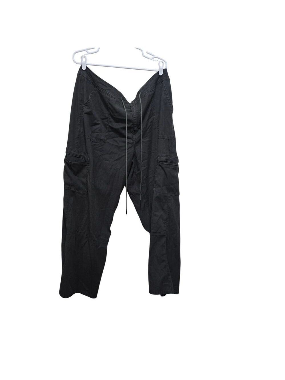 Arula Wide Leg Cargo Pants Size 20 Charcoal Utility Style
